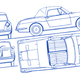 Illustration for article titled This Is A Real Car That Kept Its Engine in a Box in the Trunk